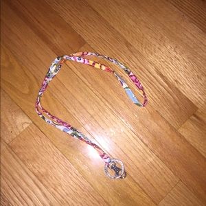 Vera Bradley lanyard